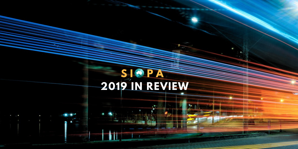 Letter from the President: SIOPA 2019 Highlights