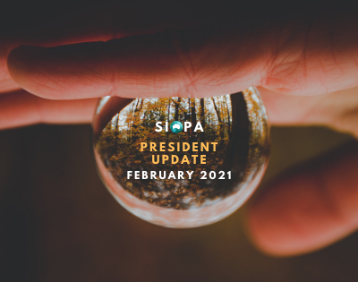 MESSAGE FROM SIOPA PRESIDENT: FEBRUARY 2021